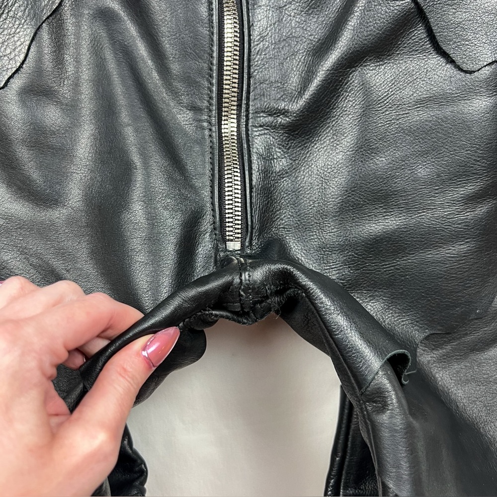 Vintage 90’s Leather Pants - Picture 4 of 8